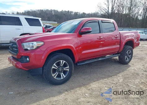 2017 Toyota Tacoma Trd Sport z USA, uszkodzony, nr VIN 3TMCZ5ANXHM064792
